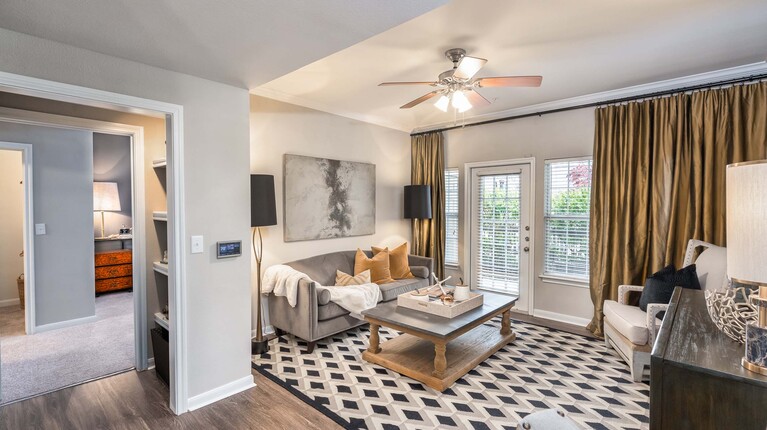 Open concept living space