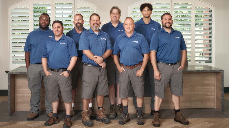 The Grove maintenance team