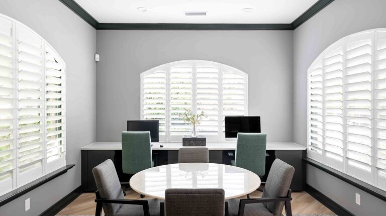 Business center and conference room