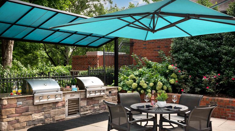 Outdoor grills and patio