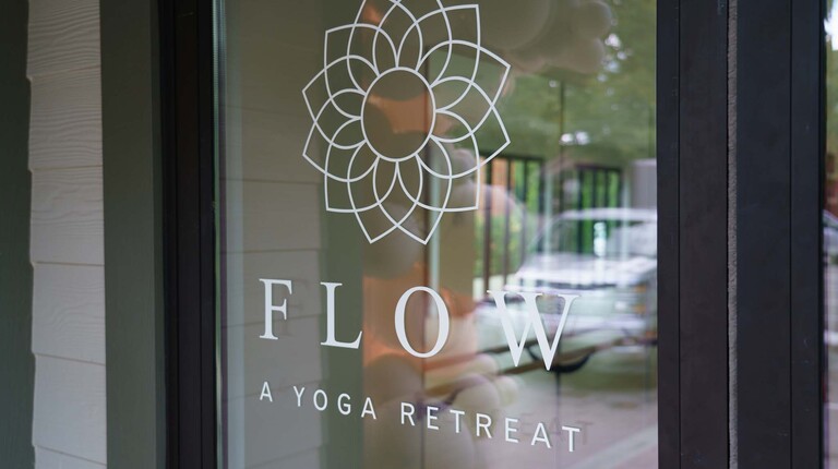 Flow Yoga Retreat entrance